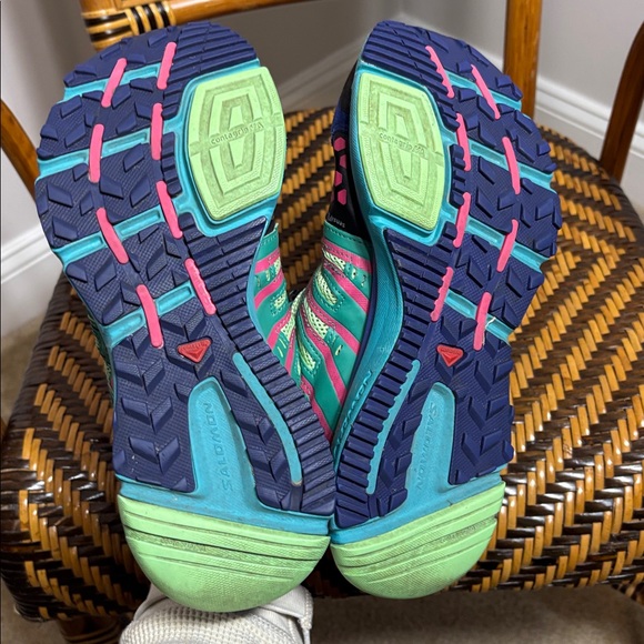 Salomon XR Mission 1 Trail Running Hiking Shoes Size 8 - Picture 6 of 8